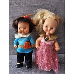 Vintage FAMOSA Los Cuentos de Barriguitas Sleeping Beauty & Prince Phillip 1980s
